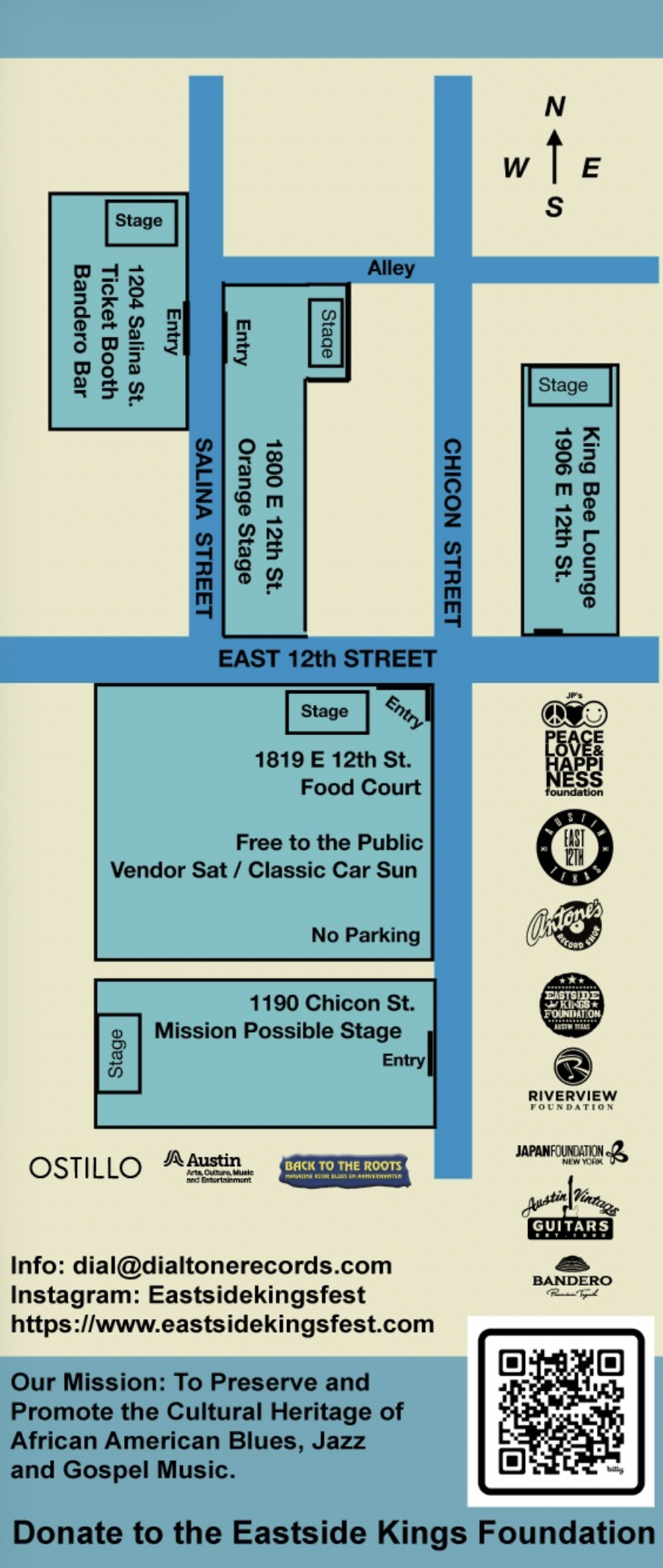 2026 Eastside Kings Fest Site Map